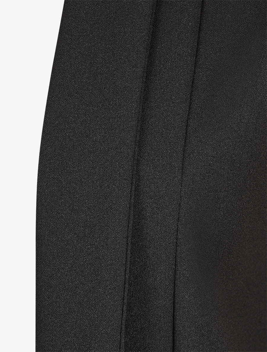 Blazer fin uni coupe droite - Noir - 3
