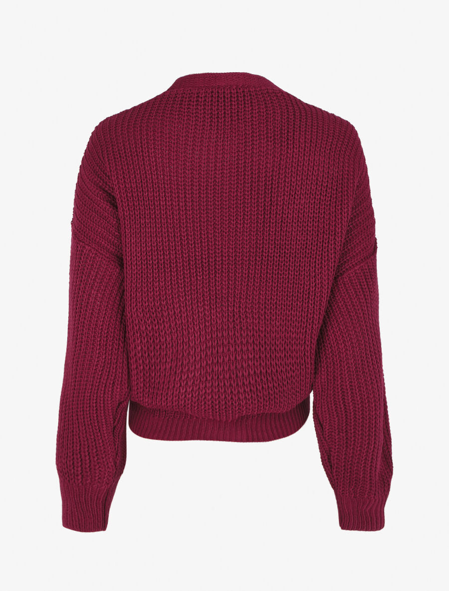 Pull cache-coeur loose uni - Prune - 2