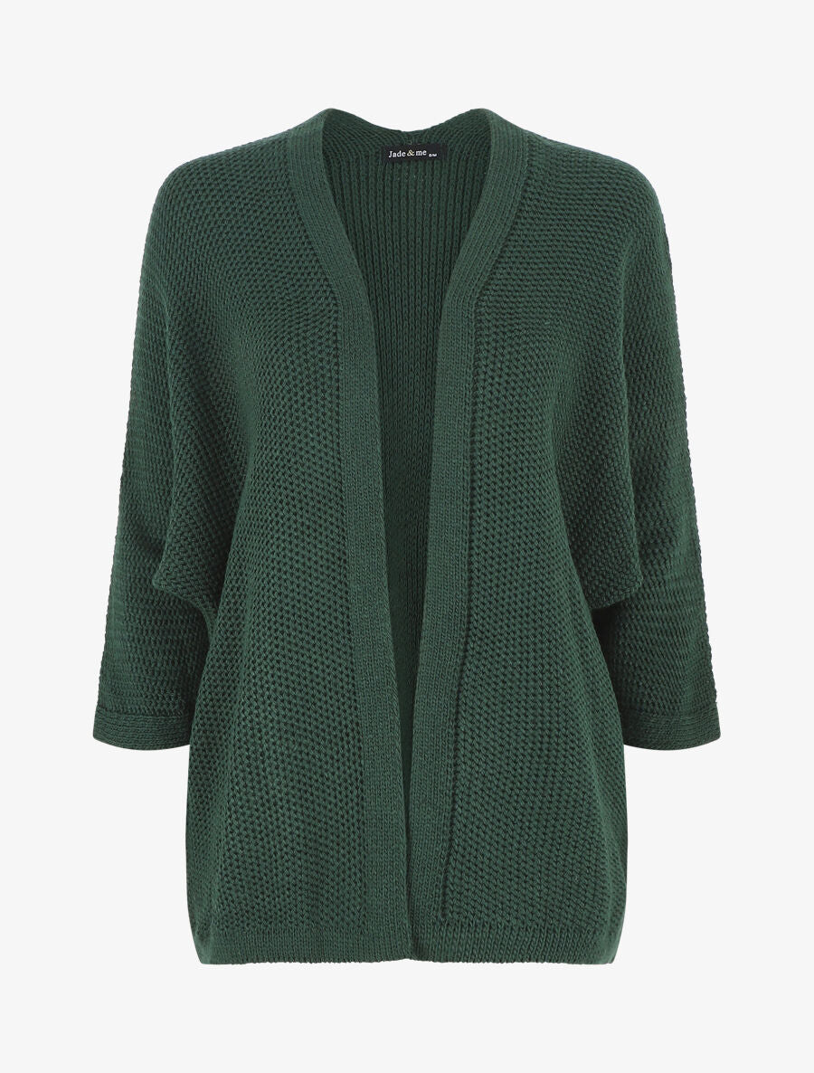 Gilet mi-long oversize - Vert - 4