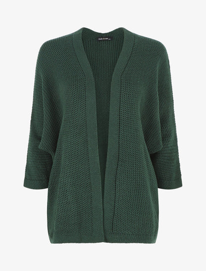 Gilet mi-long oversize - Vert - 4