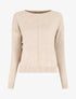 Pull fin uni classique - Beige - 1