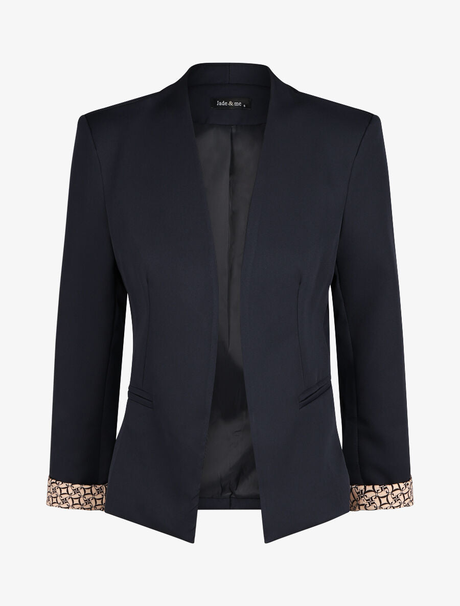 heine Blazer met opstaande kraag in roze | heine heine Blazer met opstaande kraag in roze | heine