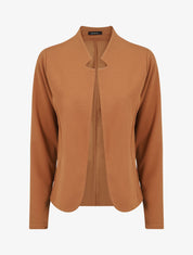 Veste classique coupe droite - Camel - 1