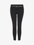 Legging taille basse à poches décoratives - Noir - 4