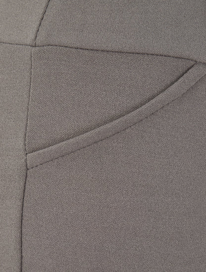 Legging taille basse à poches décoratives - Gris - 3