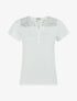 Top fluide en dentelle - Blanc - 1
