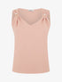 Top uni sans manches à broches amovibles - Vieux rose - 4