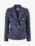 Veste mi-longue style officier - Marine - 1