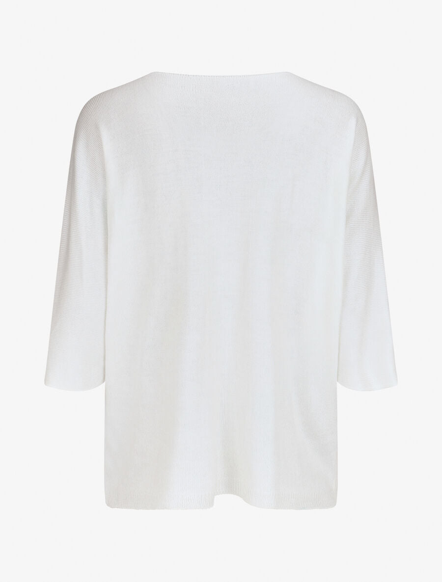 Pull imprimé fleurs à manches chauves-souris - Vert anis - 2