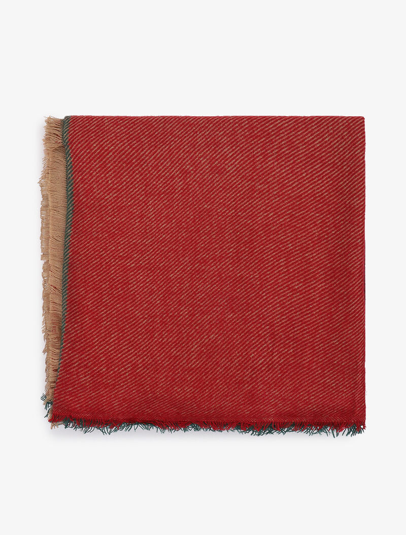 Foulard color block - Bordeaux - 2