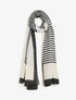 Foulard à motif géométrique - Écru - 4