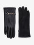 Gants bi-matière - Noir - 1