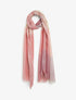 Foulard irisé à grands carreaux - Rose - 4
