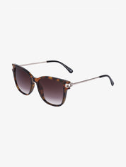 Lunettes de soleil forme carré - Léopard - 1