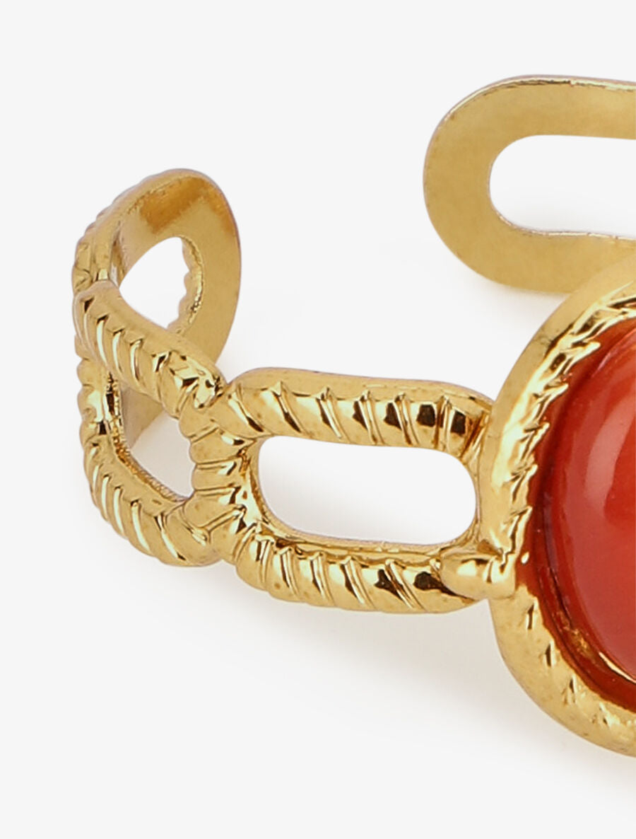 Bague ornée d&