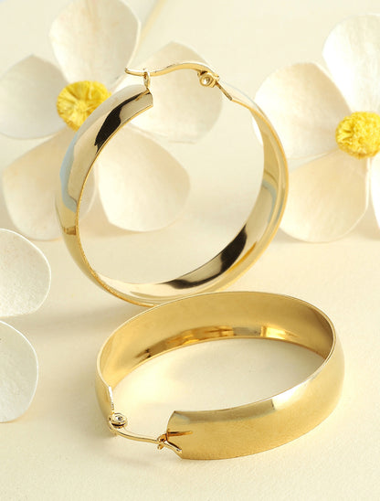 Créoles épaisses - Or - 1