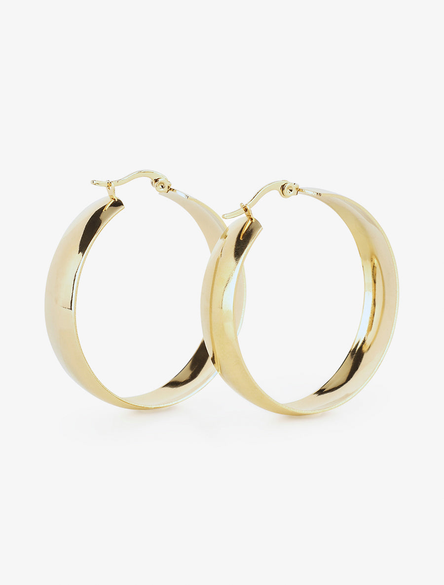 Créoles épaisses - Or - 2