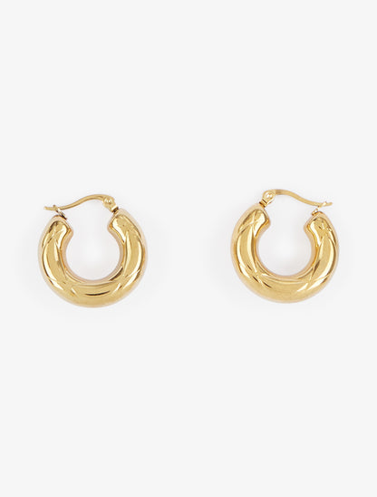 Créoles striées à - Or - 2