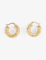 Créoles torsadées - Or - 1