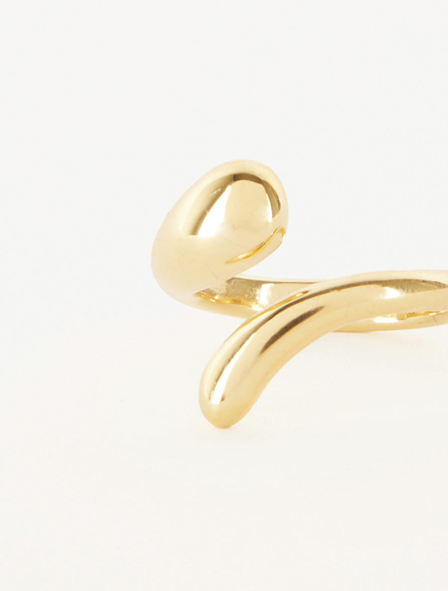 Bague torsadé et bombé - Or - 3