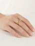 Bague maillons marins - Or - 1