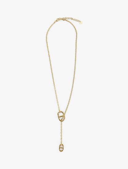Collier en Y à maillon marin - Or - 2