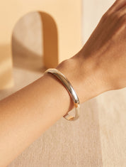 Bracelet jonc bold - Argent - 1