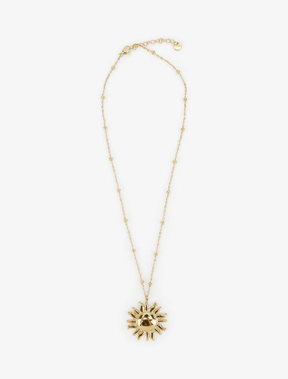 Collier à motif soleil - Or - 2