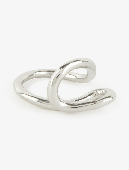 Bague effet torsadé - Argent - 2