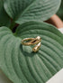 Bague style gouttes entralacées - Or - 1