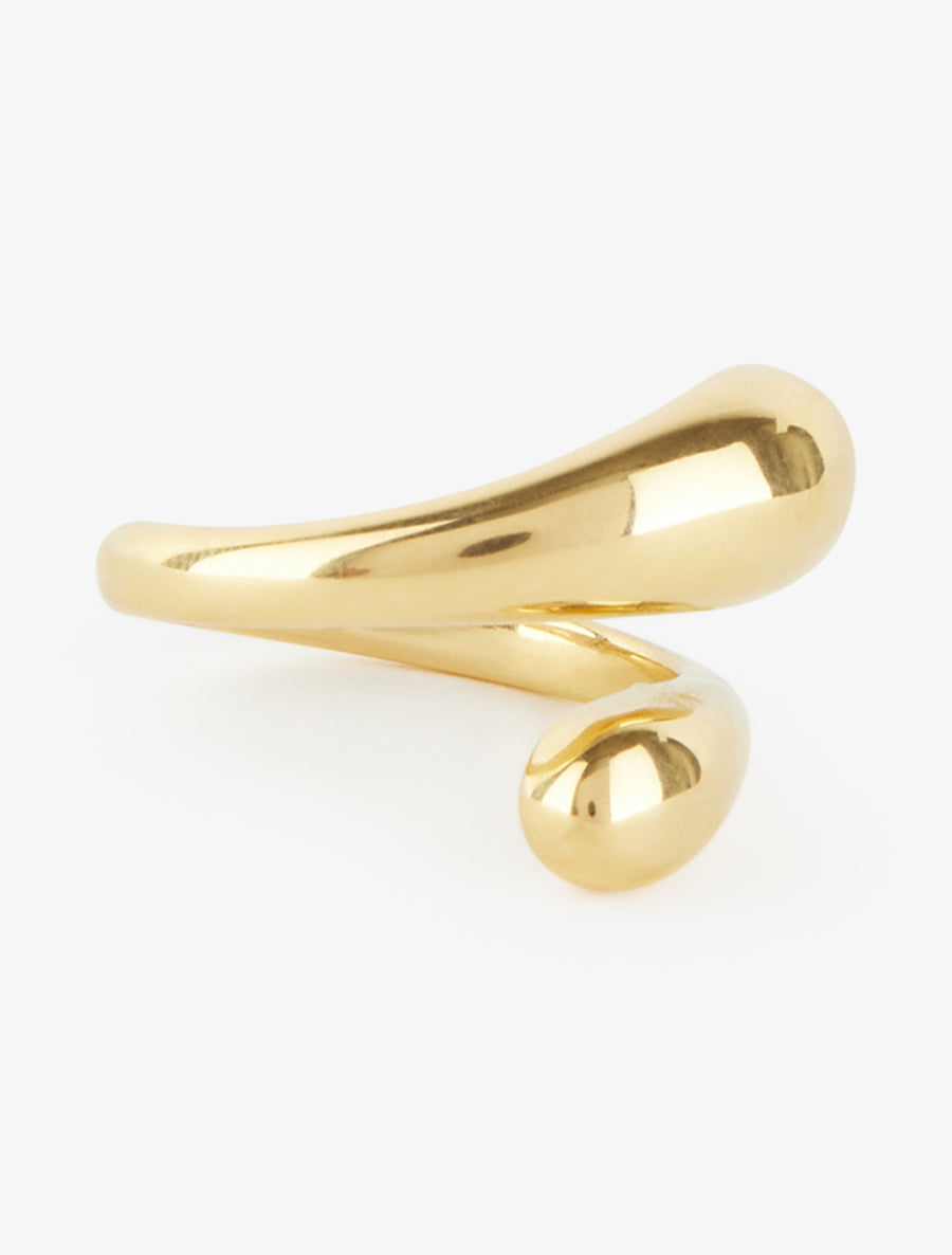 Bague style gouttes entralacées - Or - 2