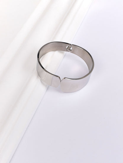 Manchette asymétrique - Argent - 2