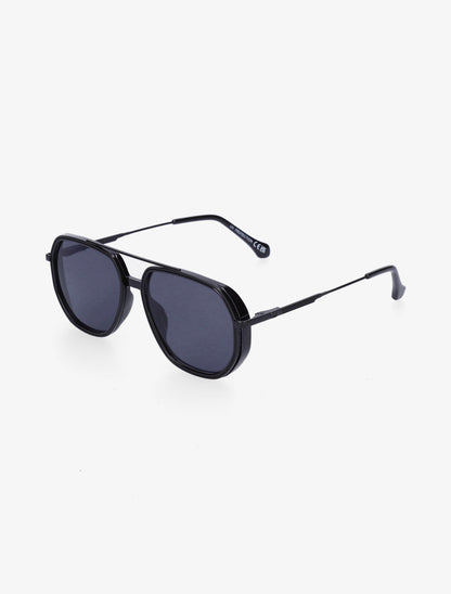 Lunettes de soleil aviateur - Noir - 1