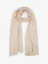 Echarpe coton mélangé à sequins - Beige - 1