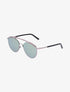 Lunettes de soleil rondes oversize - Rose - 2
