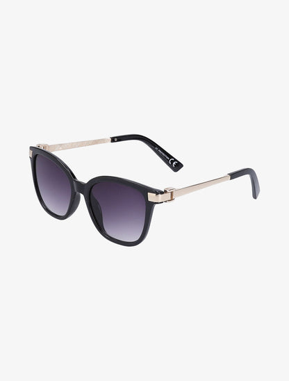 Lunettes cat eye verres fumés - Noir - 2