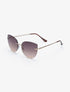 Lunettes de soleil à monture invisible - Marron clair - 2