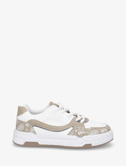 Baskets motif bandana - Beige - 1
