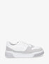 Baskets casual en simili - Gris clair - 5