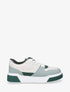 Baskets casual en simili - Vert - 1