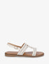 Nu-pieds ornés de strass - Beige - 5