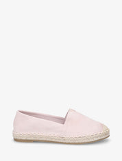 Espadrilles unies en suédine - Rose - 1