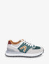 Sneakers classiques en simili - Vert - 5