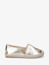 Espadrilles plates en simili nacré - Or - 5