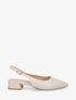 Ballerines pointues à quartier ouvert - Beige - 5