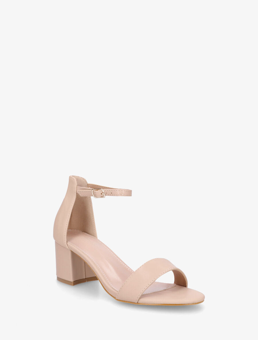 Sandales basiques à bride - Beige - 2