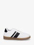 Sneakers color block à bandes contrastantes - Blanc - 5