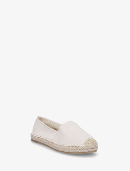 Espadrilles plates en suédine - Beige - 2