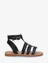 Nu-pieds cloutées style spartiate - Noir - 1