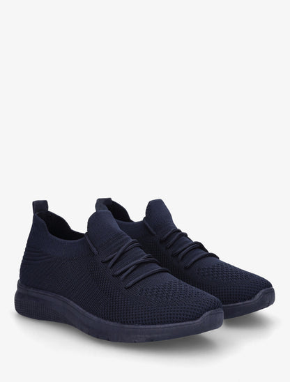 Baskets en mesh style running - Marine - 4